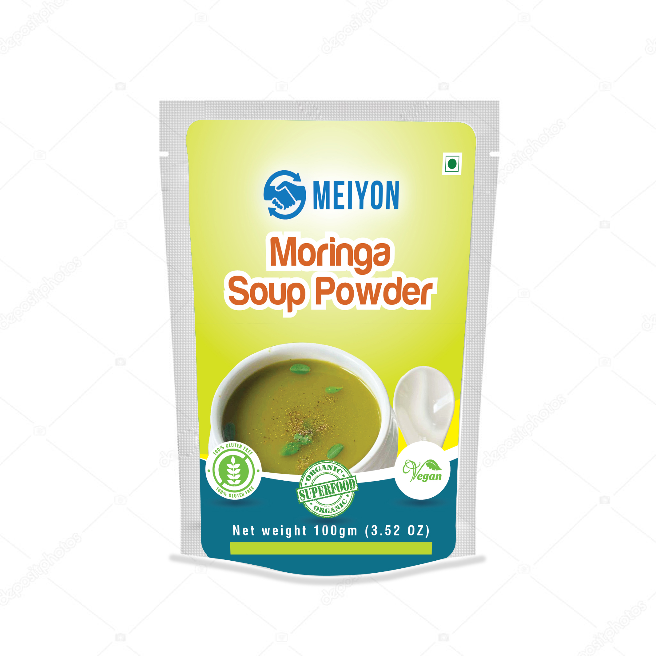 Moringa Soup Powder(100g) -Boost Immunity, Improve digestion, Supports weight loss