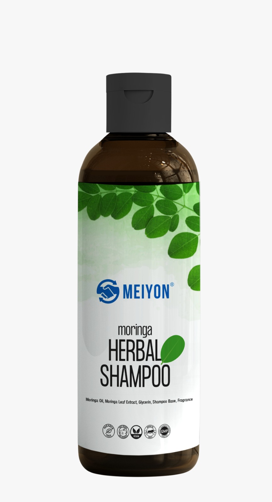 Moringa Shampoo (200ml) -Strengthen Hairs, Reduces Hair Fall, promotes Hair Growth, Prevents Hair loss, adds Shines & softness.