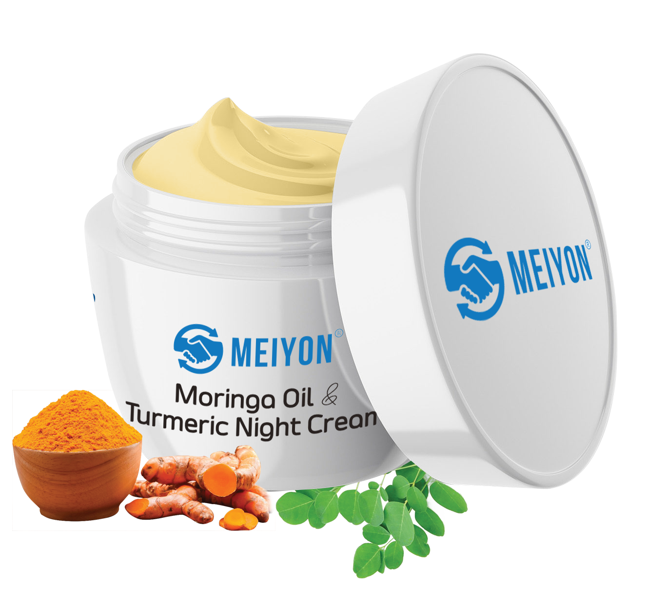 Moringa Turmeric Anti Ageing Face cream, Repair For Normal, Dry, Combination & Sensitive Skin. Face brightness, Remove darkspots.