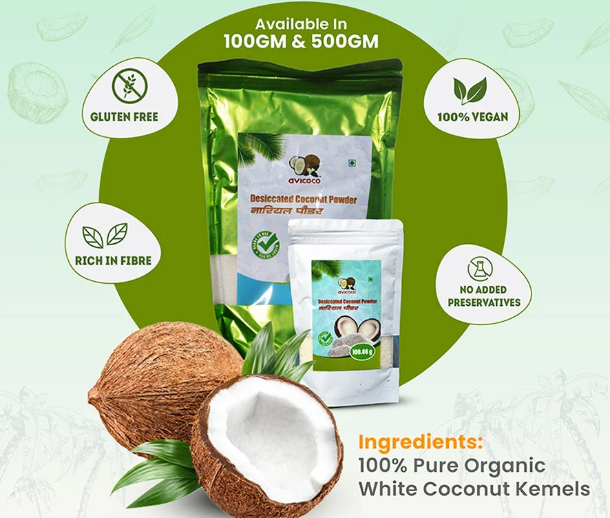 Desiccated Coconut Powder – Pure &Fresh