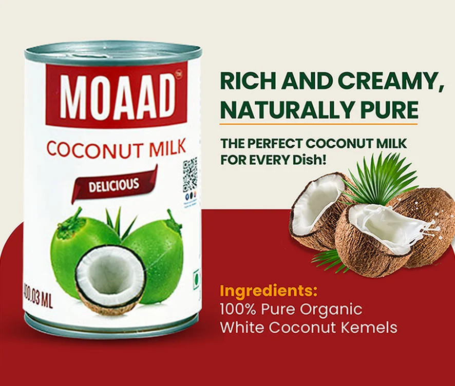 Coconut Milk – Rich, Creamy & 100% Natural