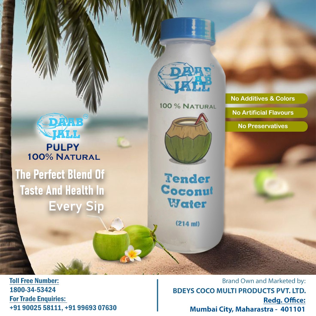 Natural DaabJall – Pure Tender Coconut Water