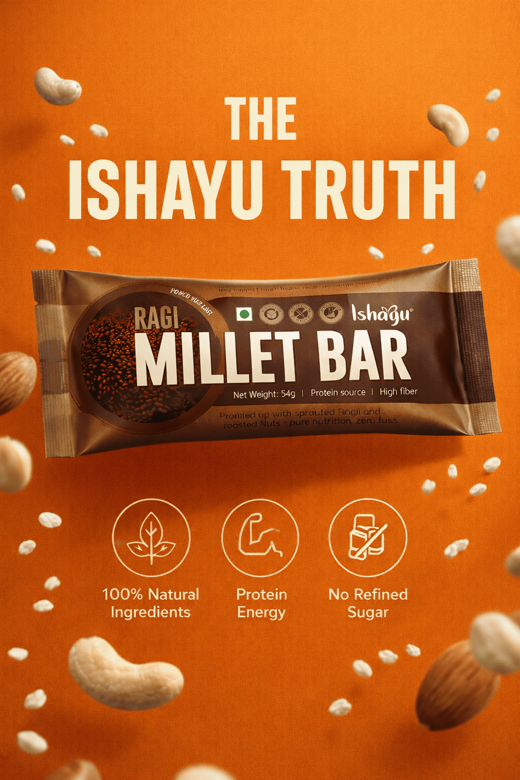 Ishayu Ragi Millet Bar