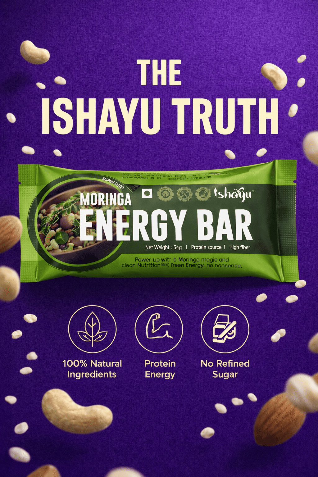 Ishayu Moringa Energy Bar