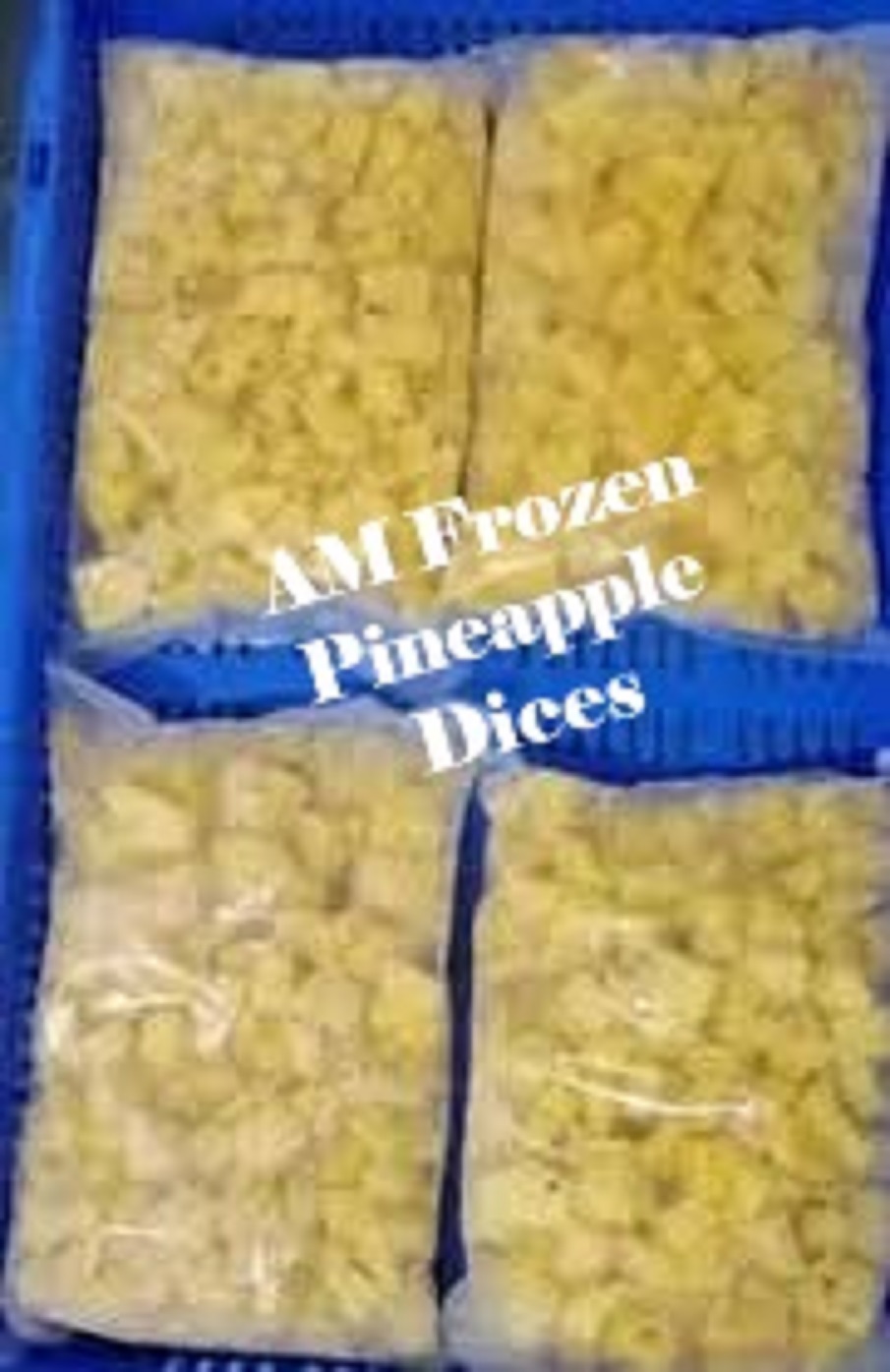 AM Frozen Pineapple Dices
