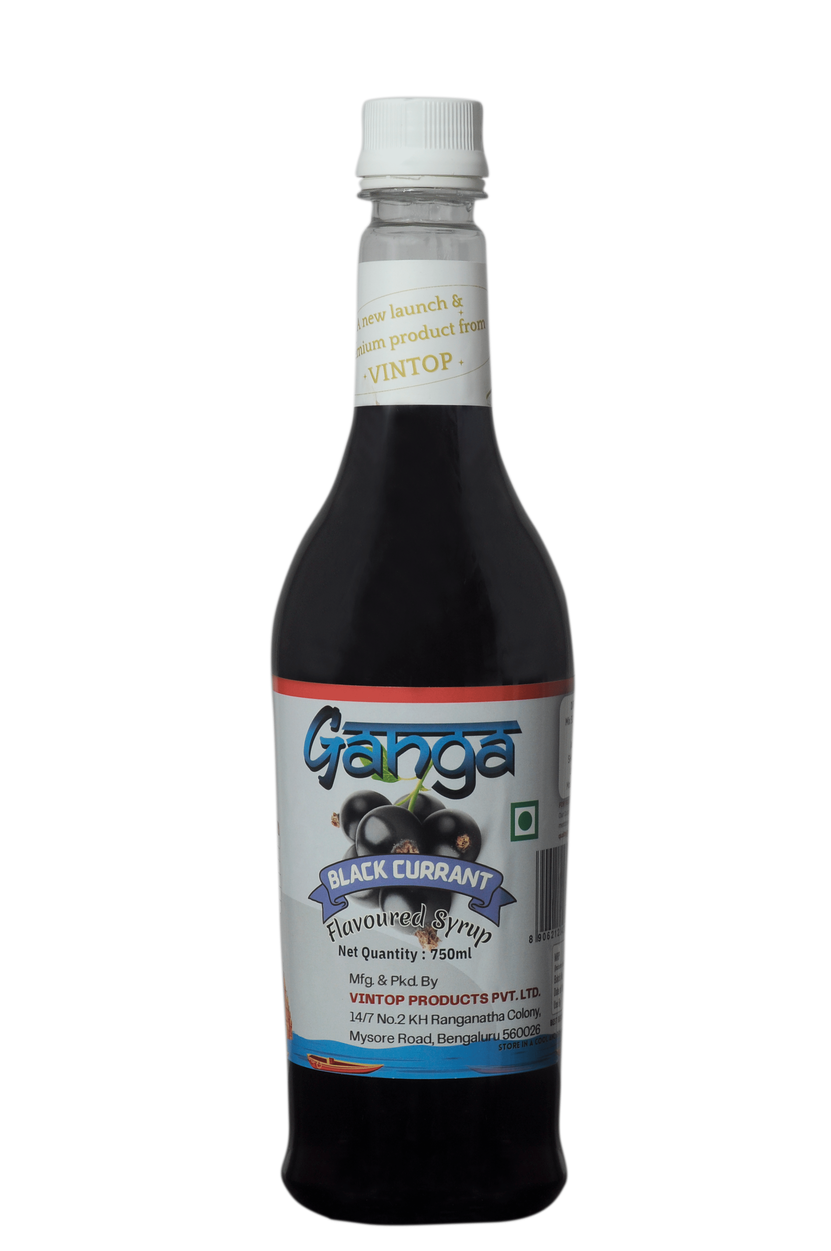 Ganga Black Currant Flavoured Syrup 