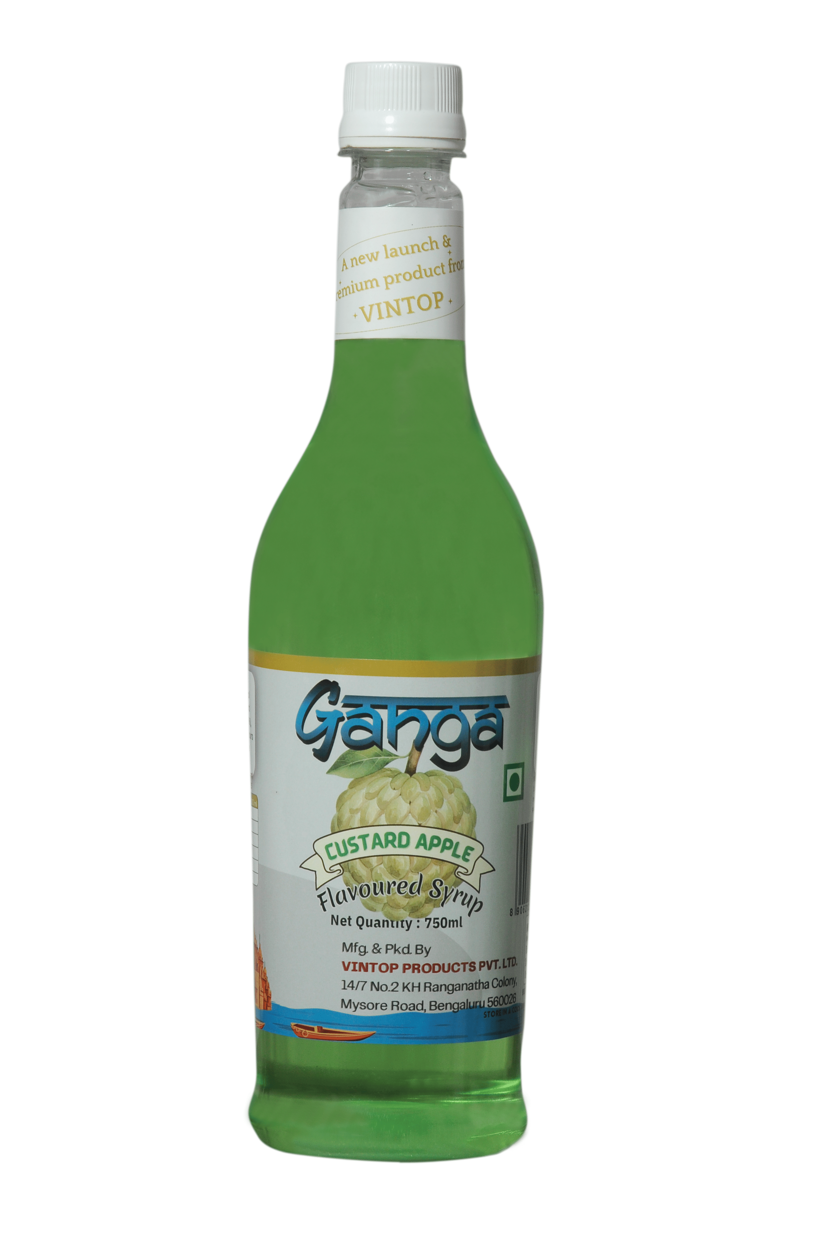 Ganga Custard Apple Flavoured Syrup