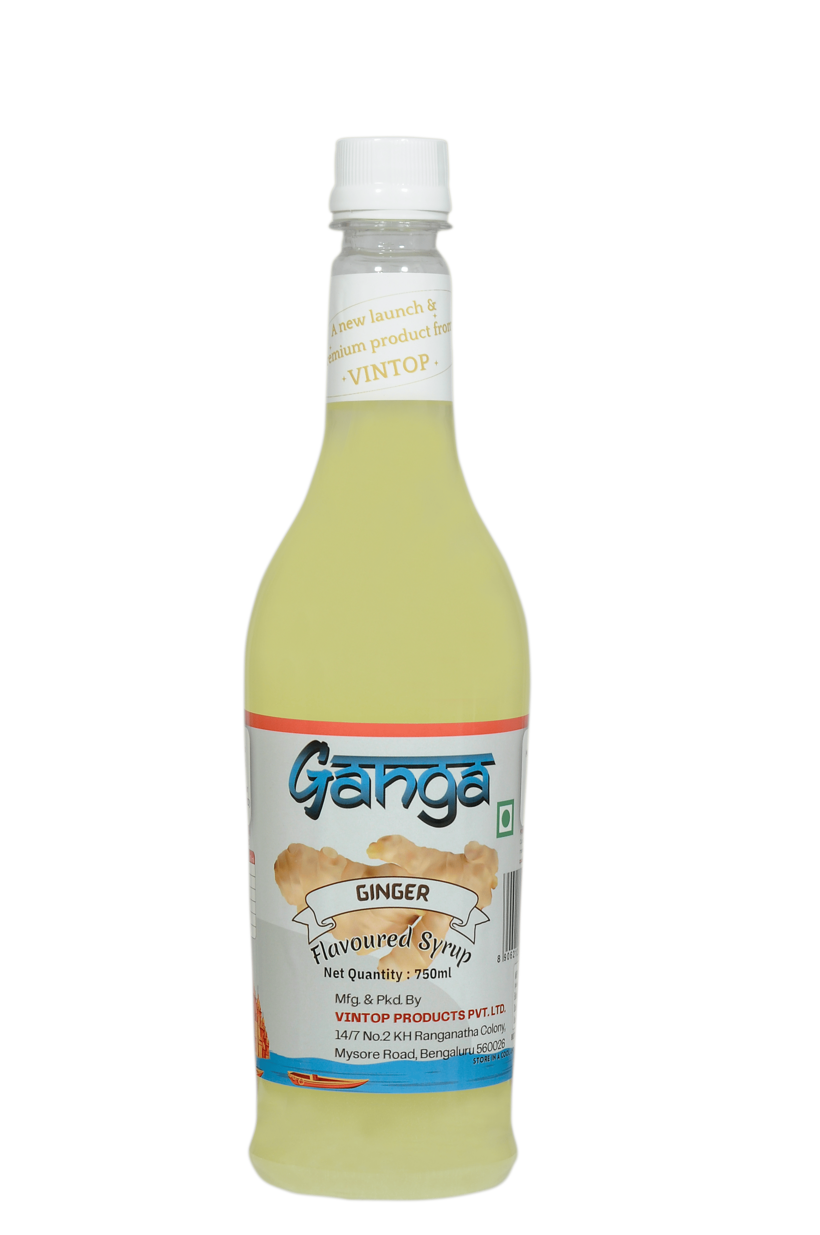 Ganga Ginger Flavoured Syrup