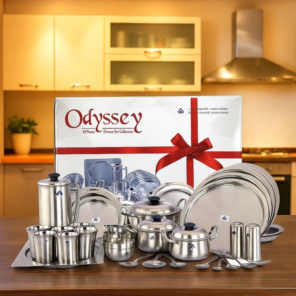SAIL SALEM 46 PC ODYSSEY DINNER SET 
