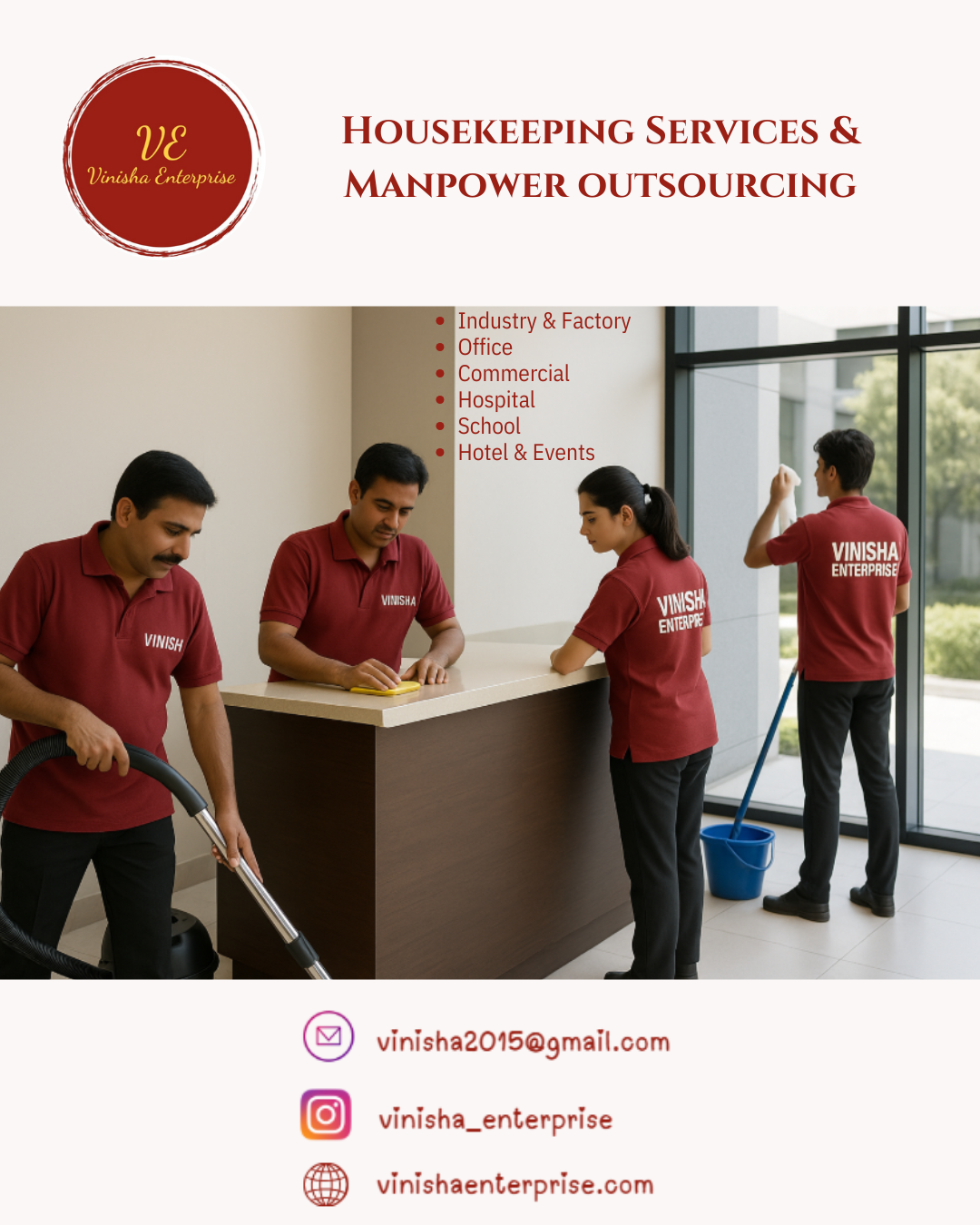 Professional Housekeeping and Facility Management Services
