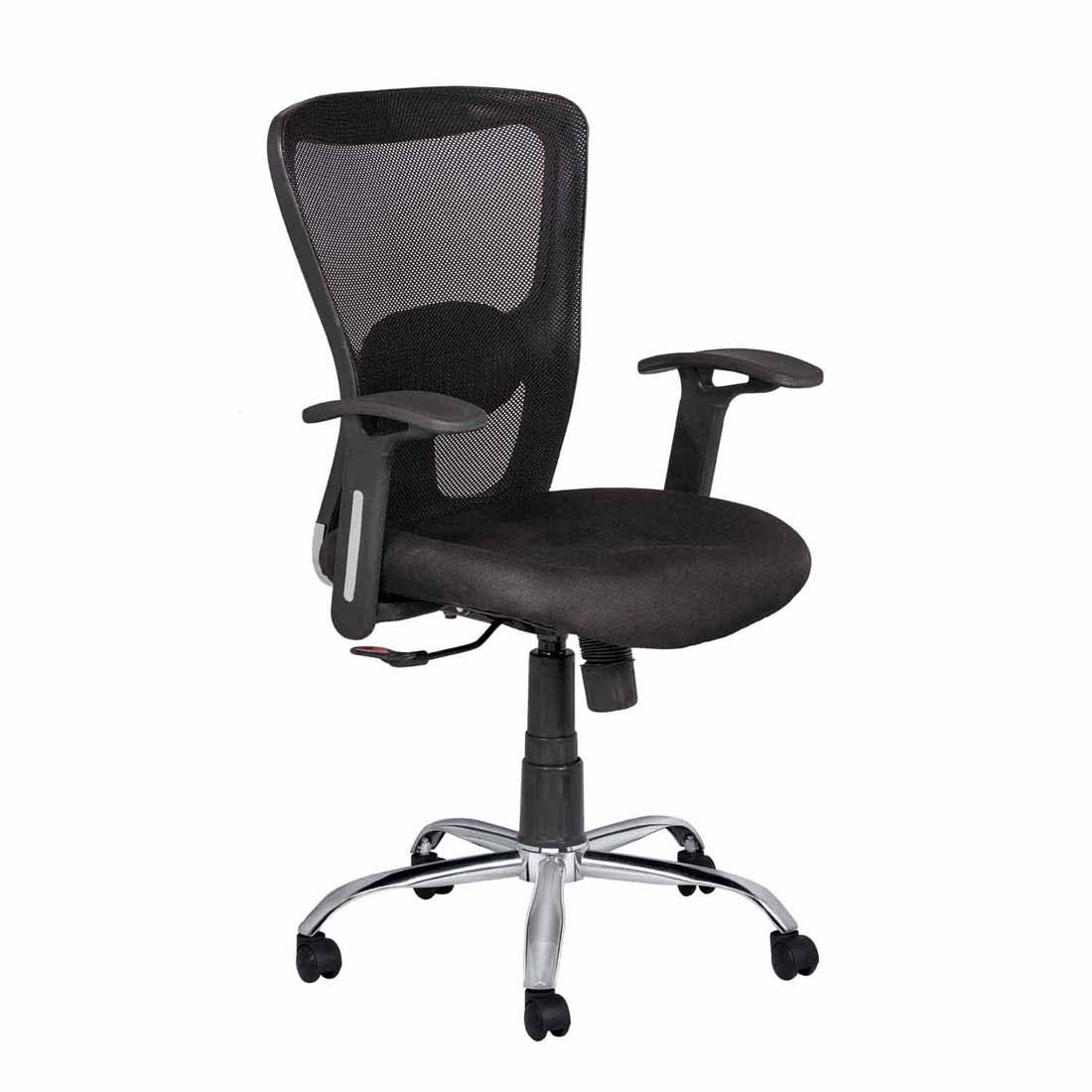 Mango Blossom Trentbridge Mid Back ergonomic office executive chair black