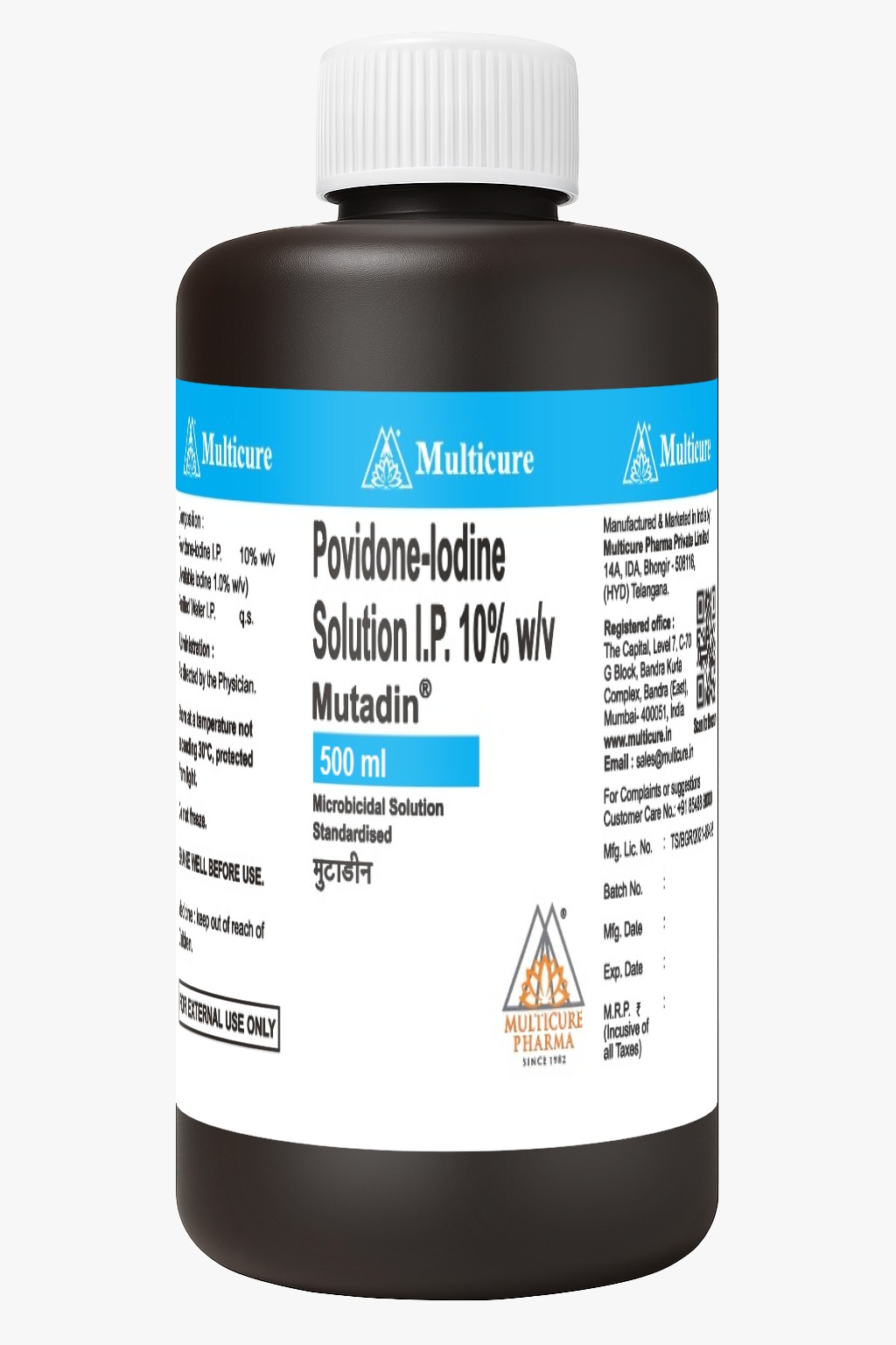 MUTADINE 10% I.P 500 ML