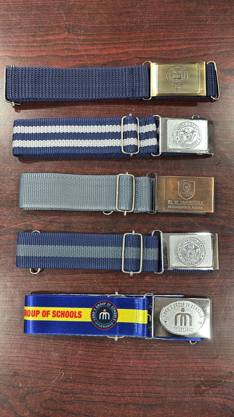 NEW SCHOOL BELTS