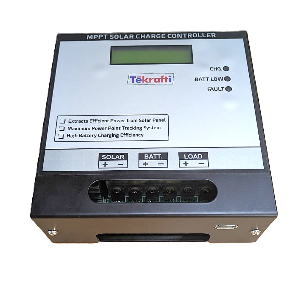 Solar MPPT Charge Controller Without Display - 20amps