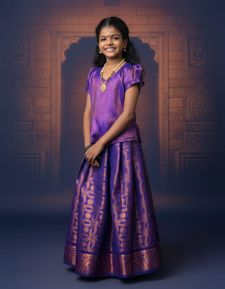 Traditional Pattupavada