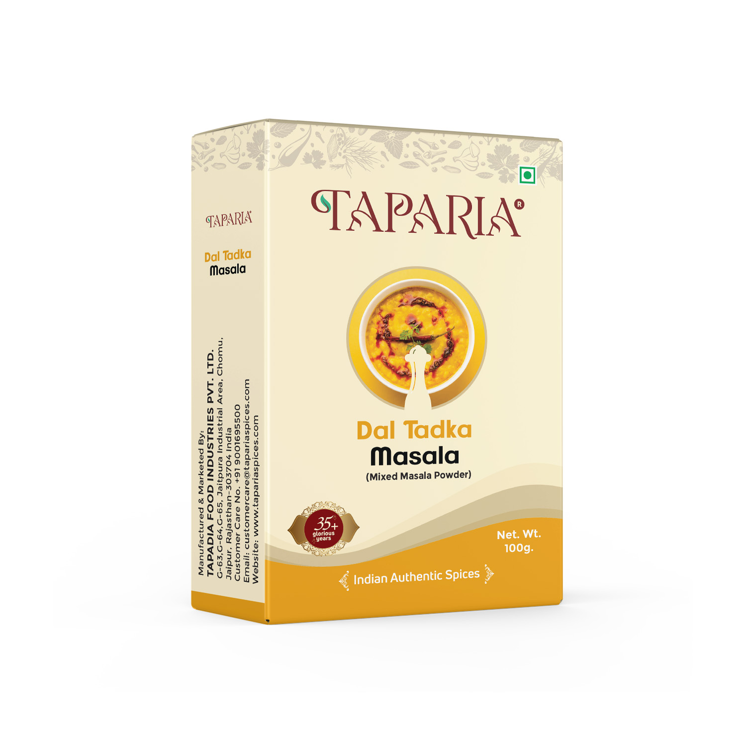 100g Taparia Dal tadka Masala