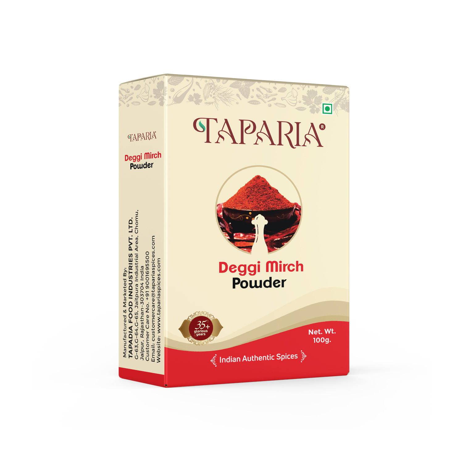100g Taparia Deggi Mirch Powder