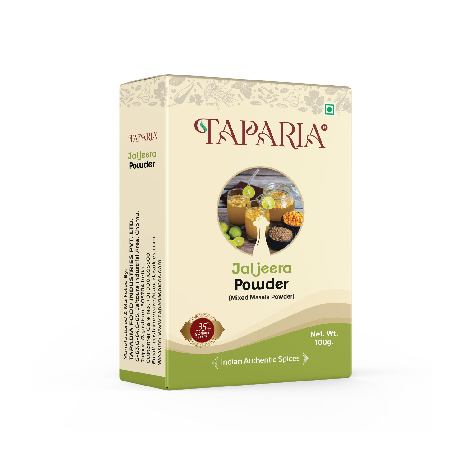 100g Taparia Jaljeera Powder