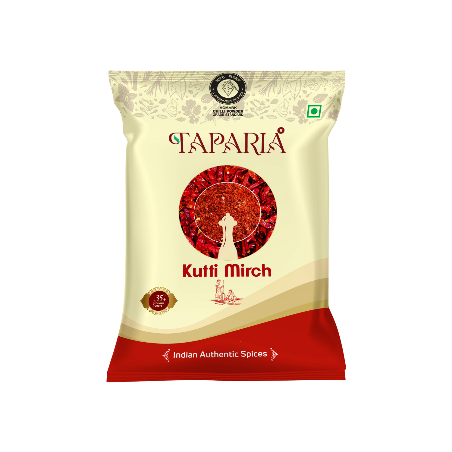 1 kg Taparia Kutti Mirch Powder