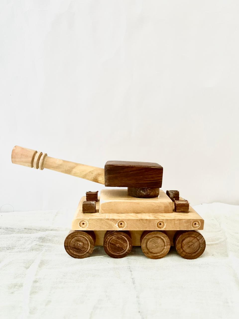 Wooden Tank Toys