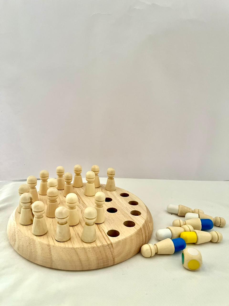 Wooden Memory Chess 