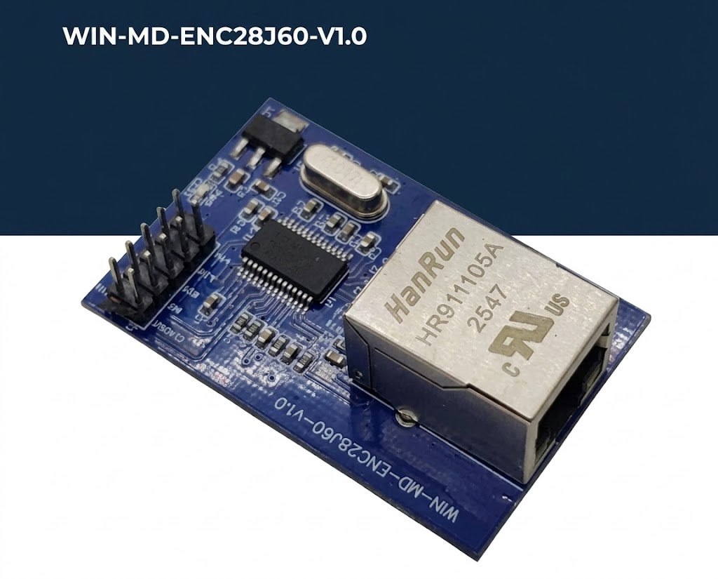 TTL to ETHERNET  Module WIN-MD-ENC28J60 V1.0