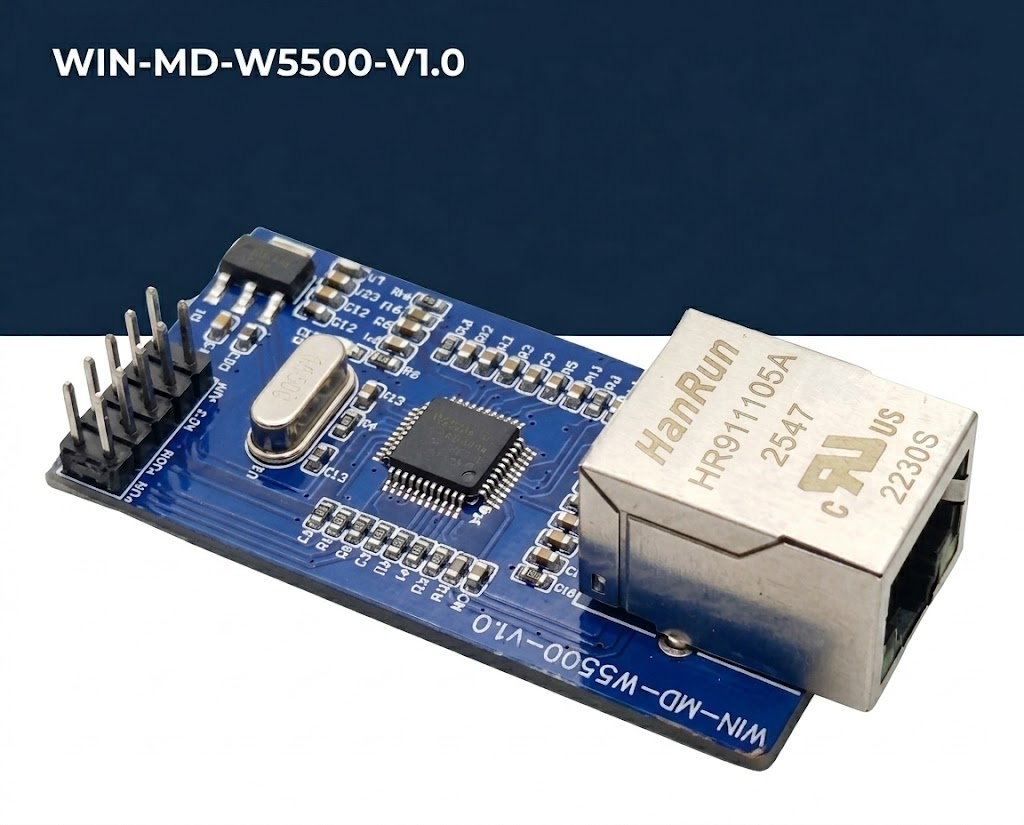 SPI to ETHERNET Module WIN-MD-W5500-V1.0 (MODULES)