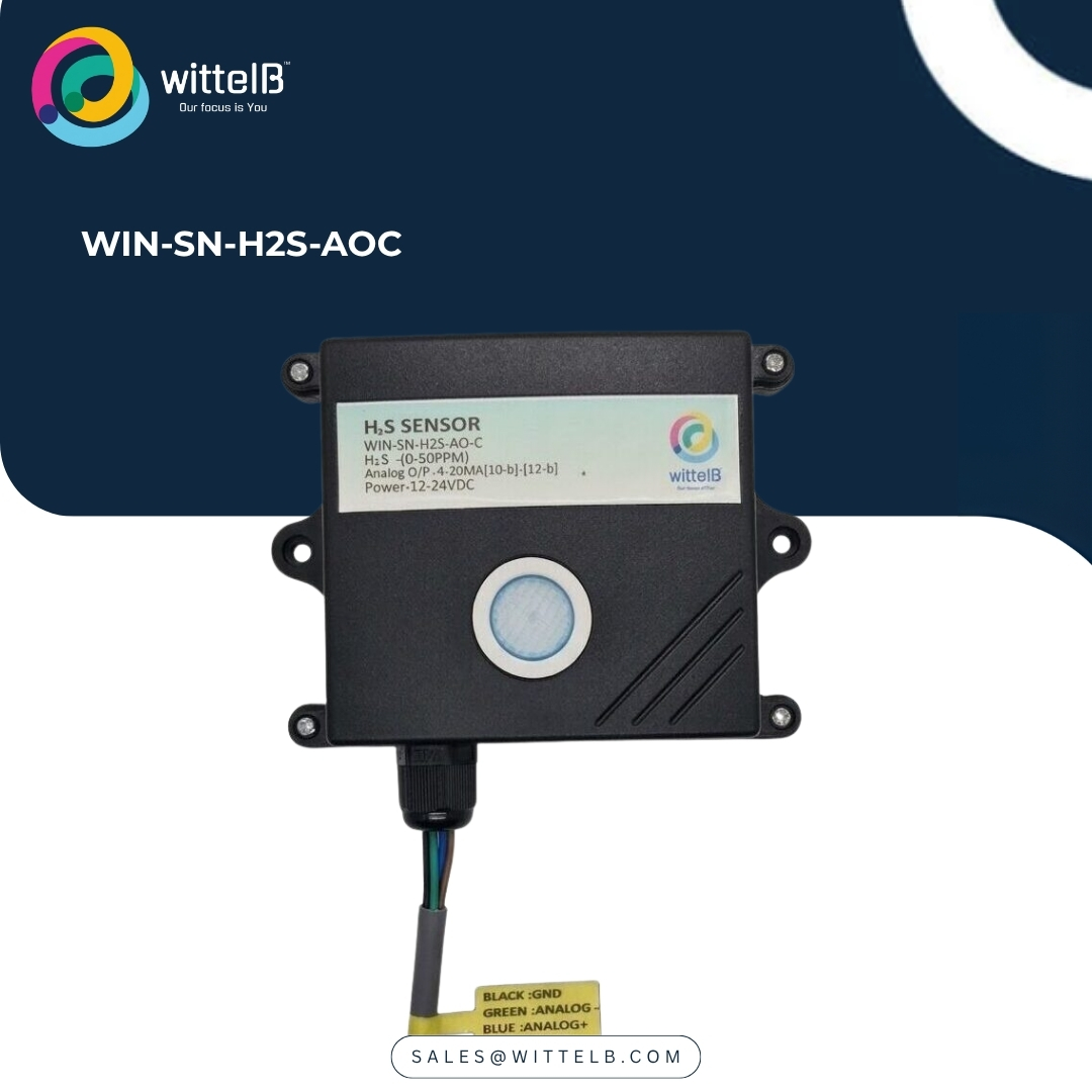 Hydrogen Sulphide Gas Sensor w Analog Current O/p WIN-SN-H2S-AOC