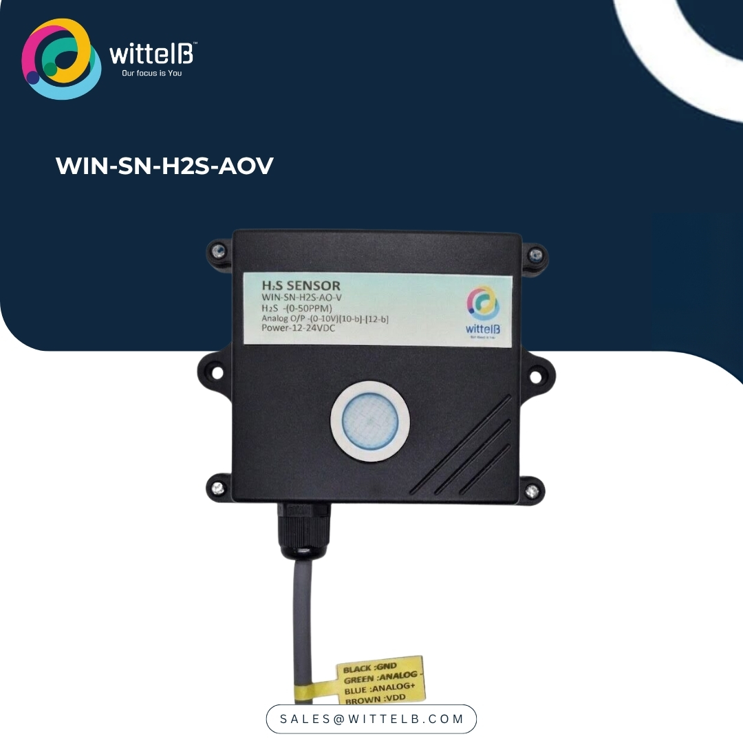Hydrogen Sulphide Gas Sensor w Analog Voltage O/p WIN-SN-H2S-AOV