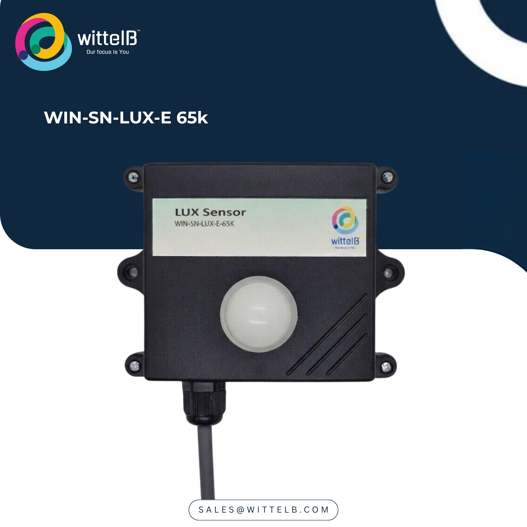 Lux Sensor 65k w ETHERNET WIN-SN-LUX-E 65k