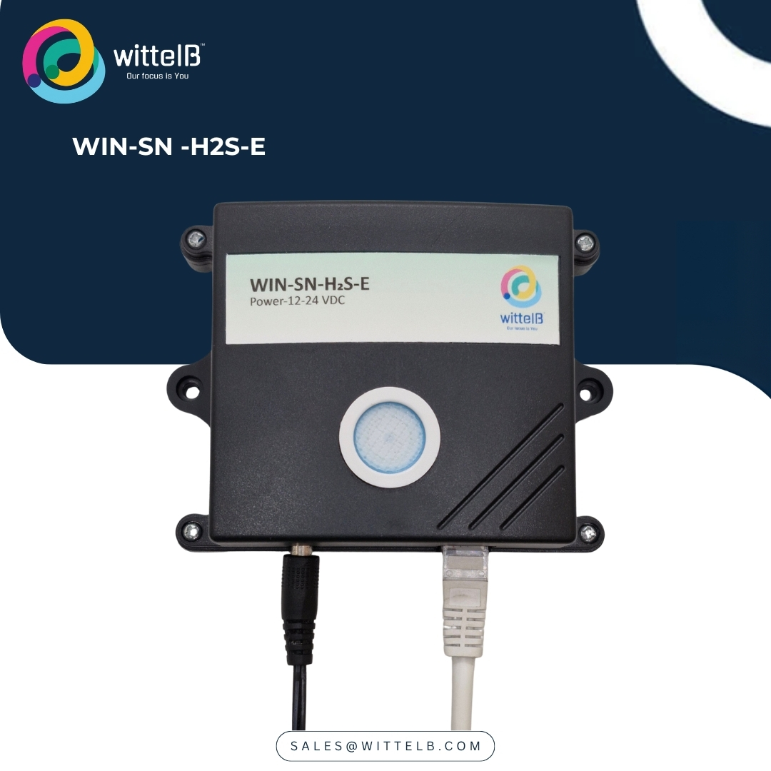 Hydrogen Sulphide Gas Sensor w Ethernet O/p WIN-SN-H2S-E
