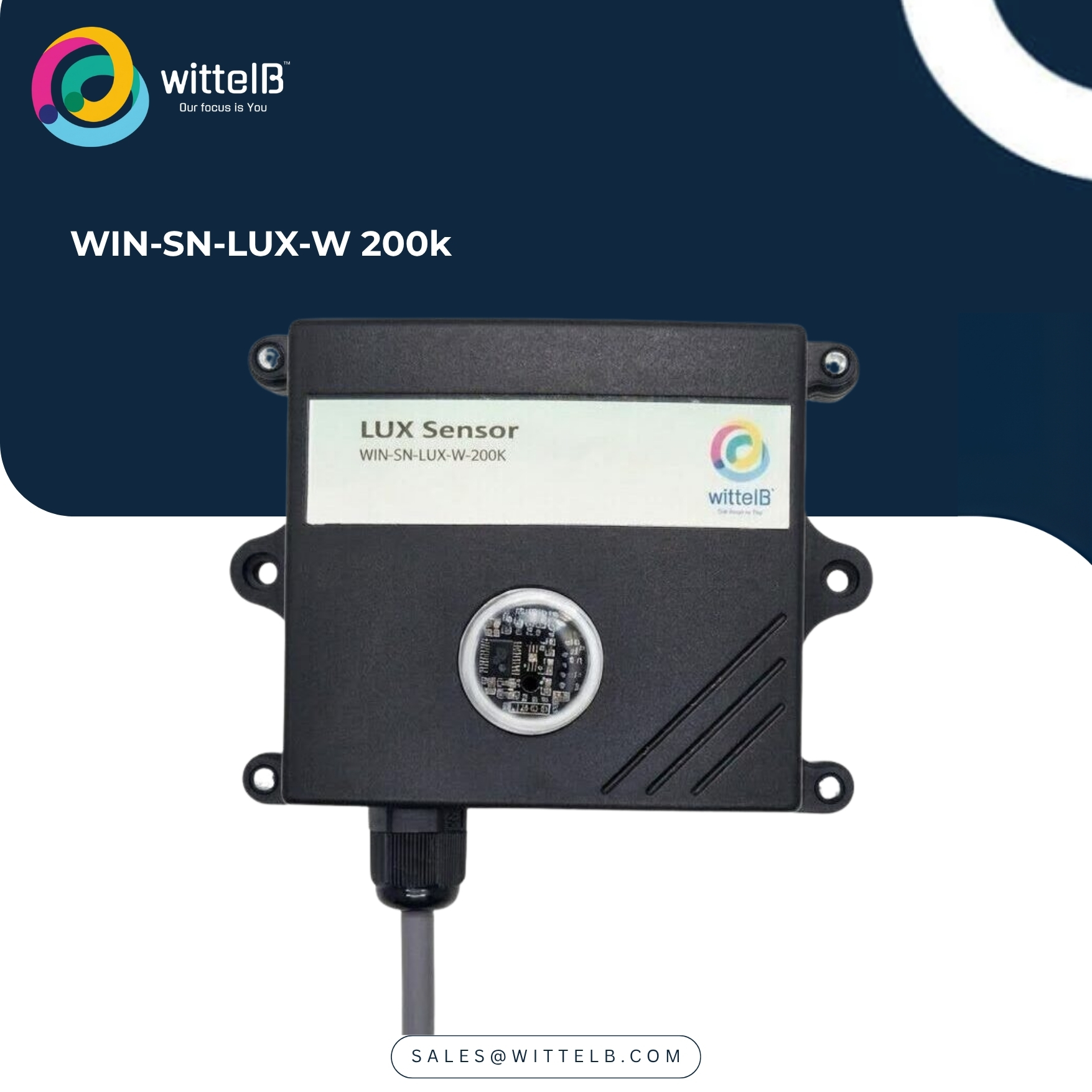 LUX Sensor W WiFi WIN-SN-LUX-W 200k
