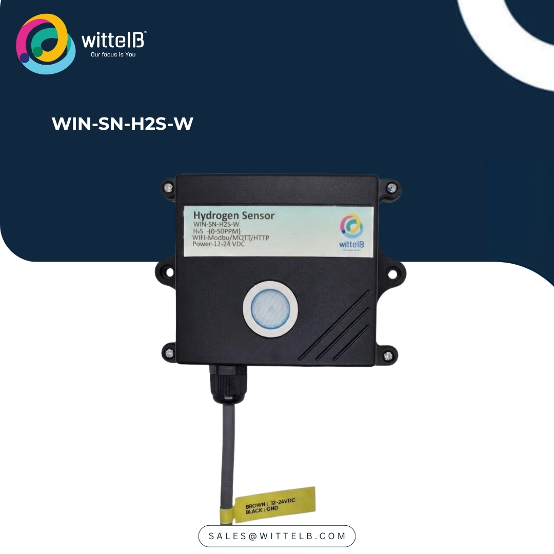 Hydrogen Sulphide Gas Sensor w WIFI WIN-SN-H2S-W