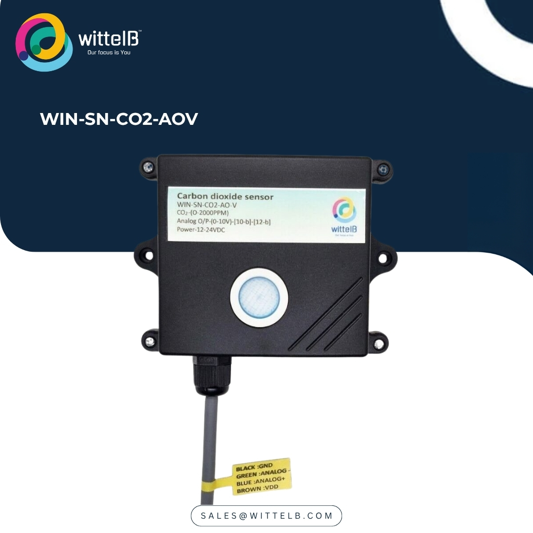 Electrochemical CO2 Sensor w Analog Output Voltage WIN-SN-CO2-AOV