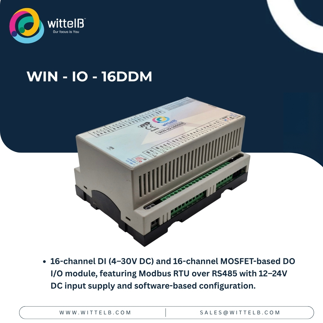 16 Digital Input and 16 Digital Output w Modbus RTU RS485