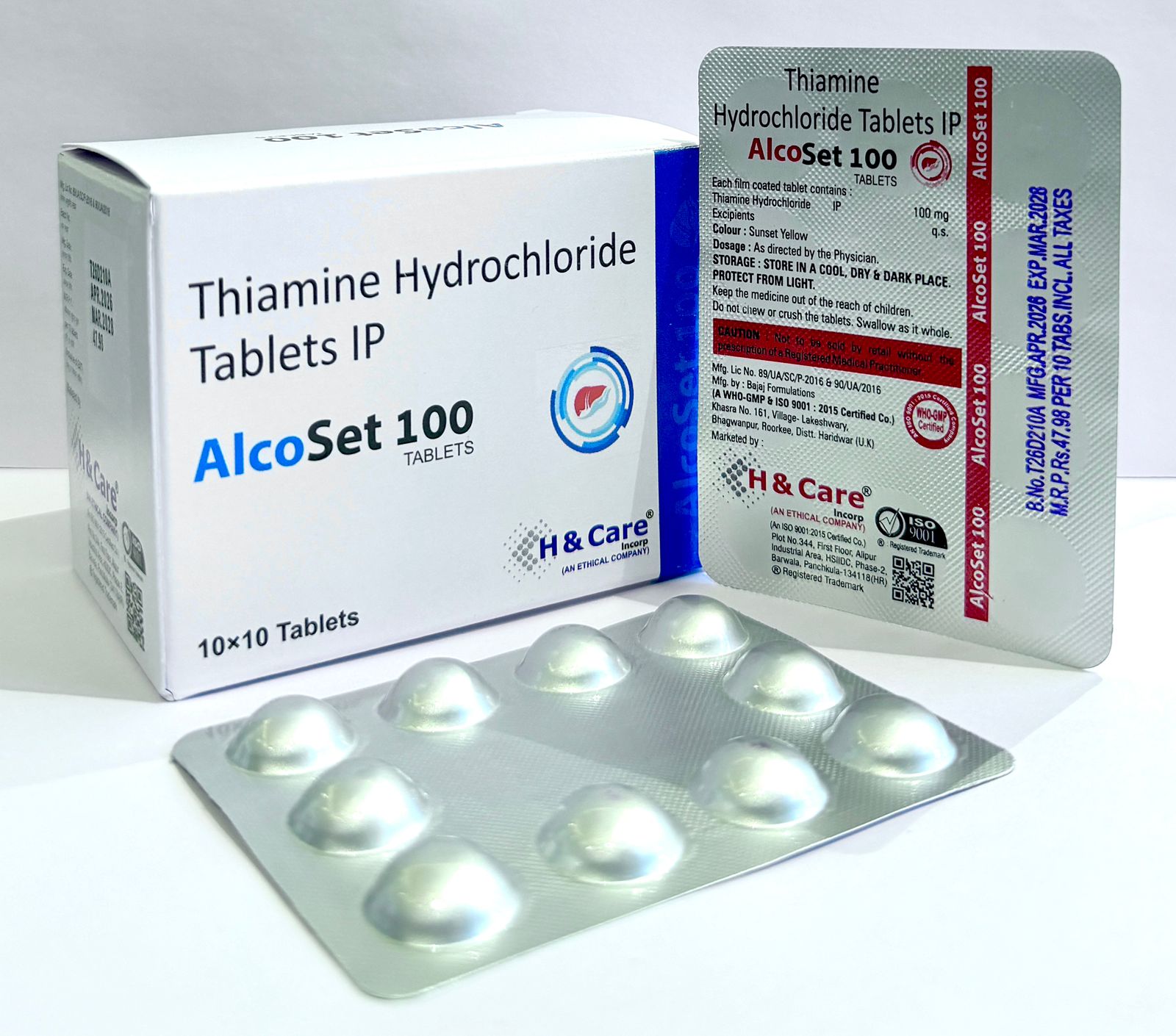 ALCOSET-100 TABLETS