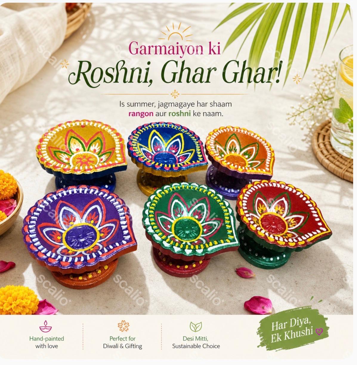 Decorative Diya
