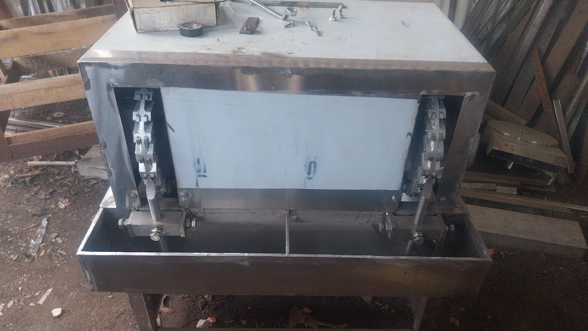 Mariya Coconut Deshelling Machine Full SS 304 Double Head 