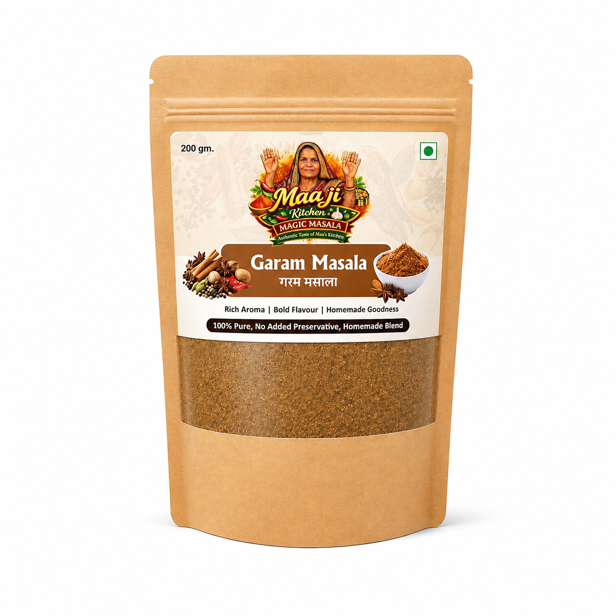 Maa Ji Kitchen Premium Garam Masala 200g