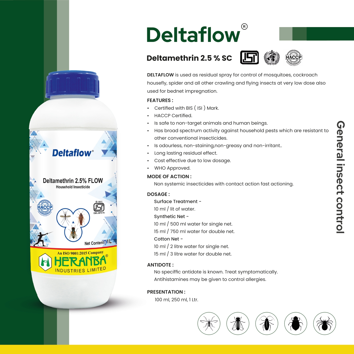 DELTAMETHRIN 2.5% SC