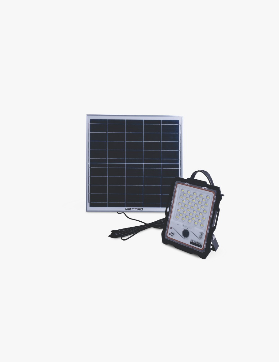 200W - ALL IN ONE SOLAR FLOOD LIGHT - TESLA