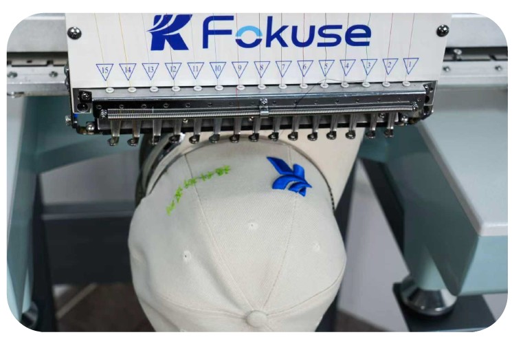 Single Head Embroidery Machine