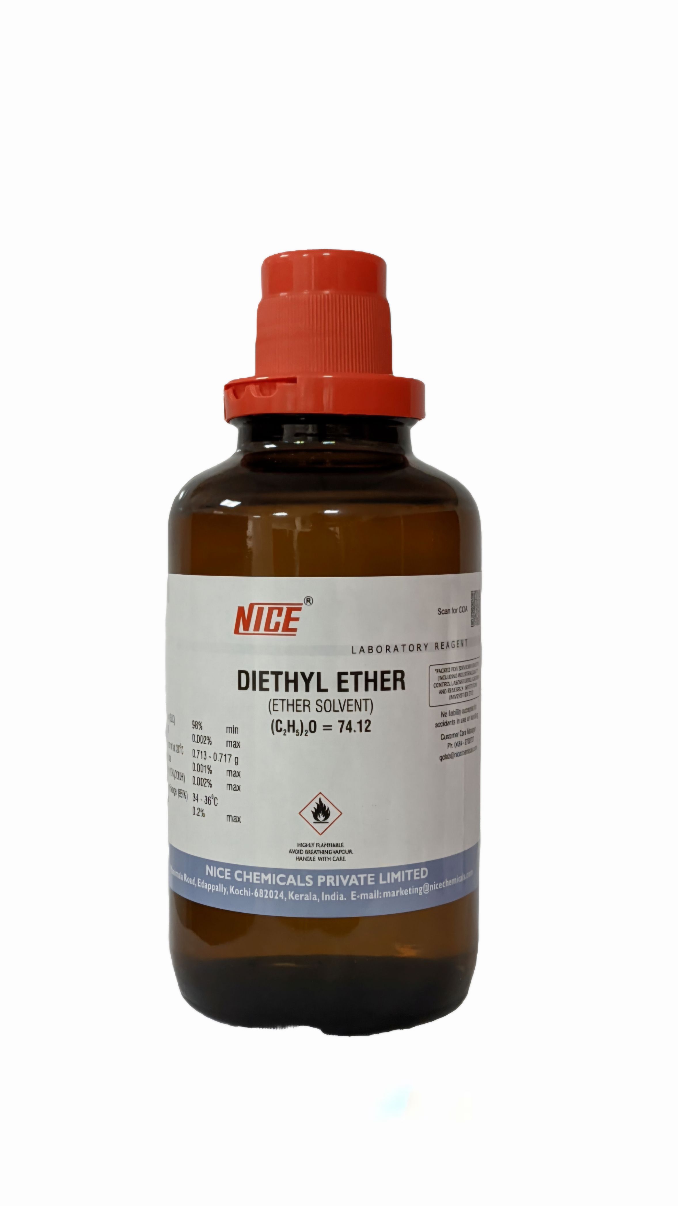  Diethyl ether (Ether solvent) - 98%