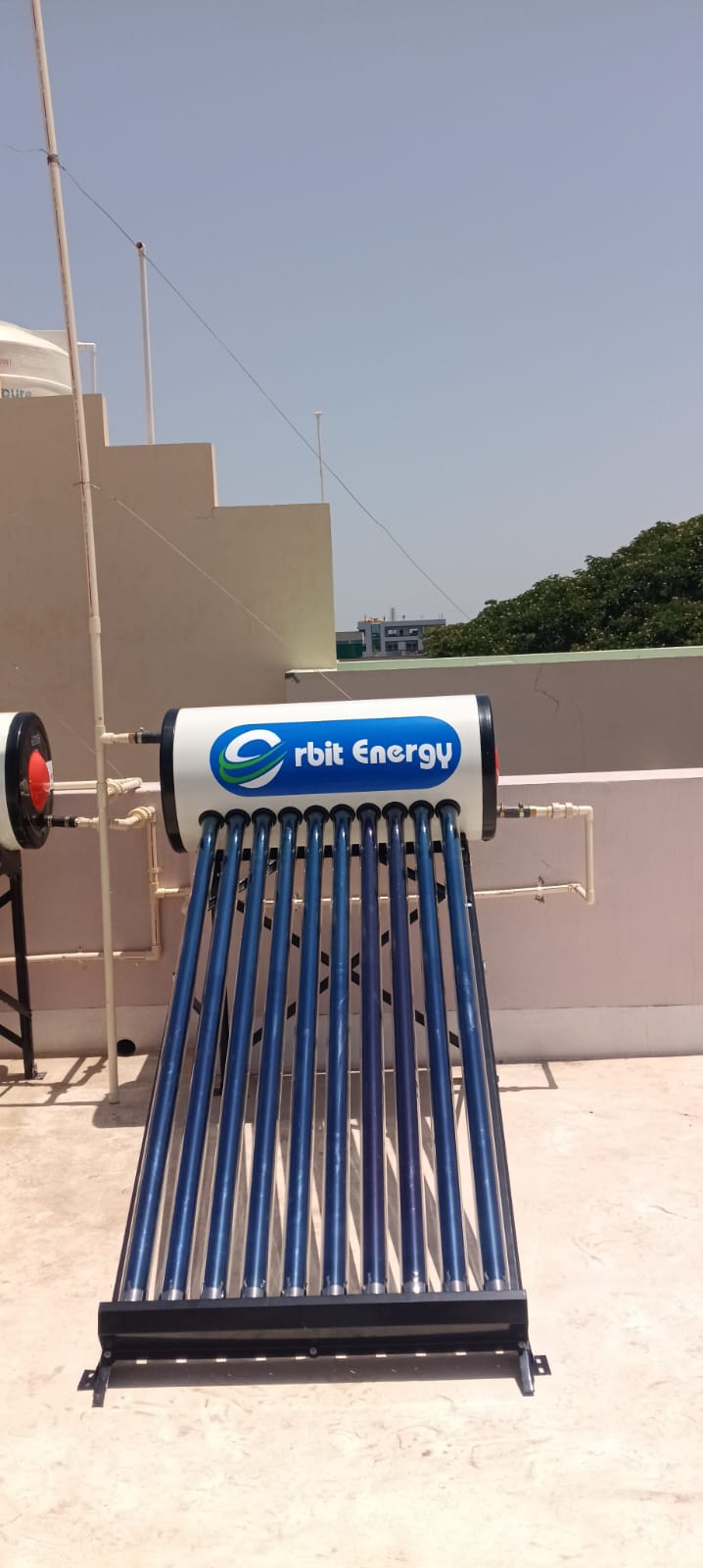 100LPD DIAMOND GLASS LINE SOLAR WATER HEATER