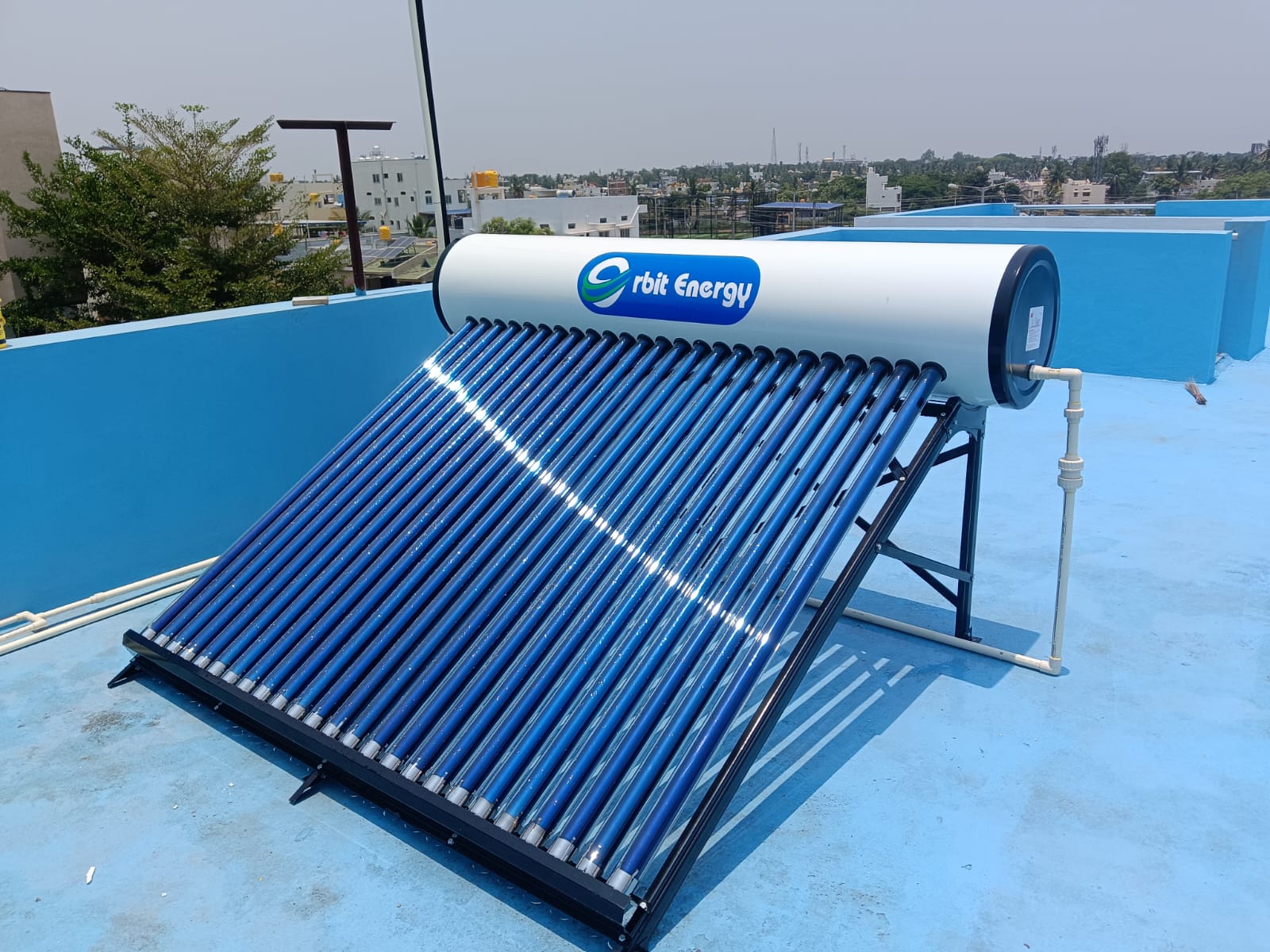 250LPD DIAMOND GLASS LINE SOLAR WATER HEATER