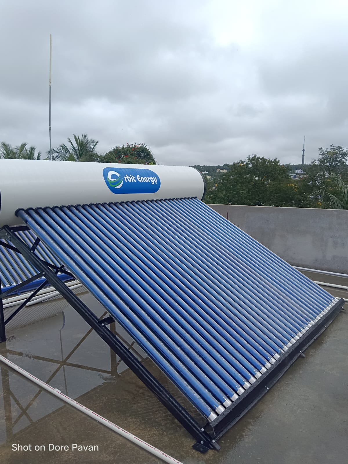 300LPD DIAMOND GLASS LINE SOLAR WATER HEATER