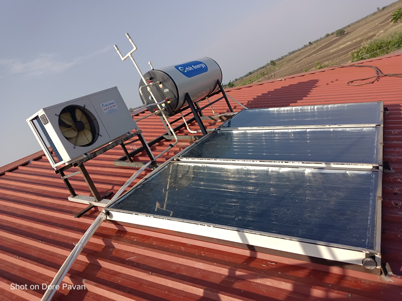 Heat pump 100 /100 LPH(A heat pump is an energy-efficient device that generates heat from air 24/7)