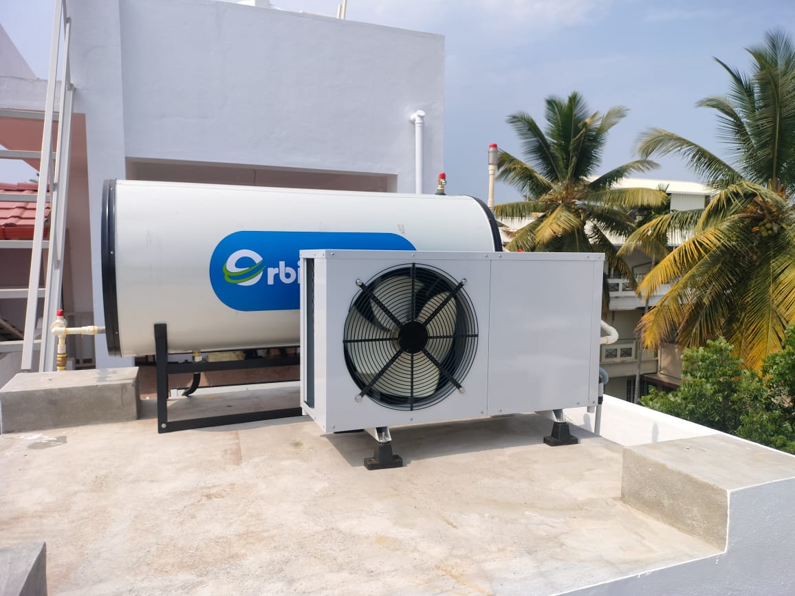 Heat pump 250/250 LPH(A heat pump is an energy-efficient device that generates heat from air 24/7)