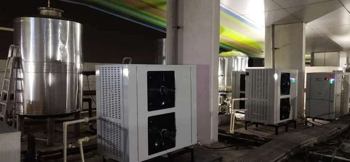 Heat pump 1000/1000 LPH(A heat pump is an energy-efficient device that generates heat from air 24/7)
