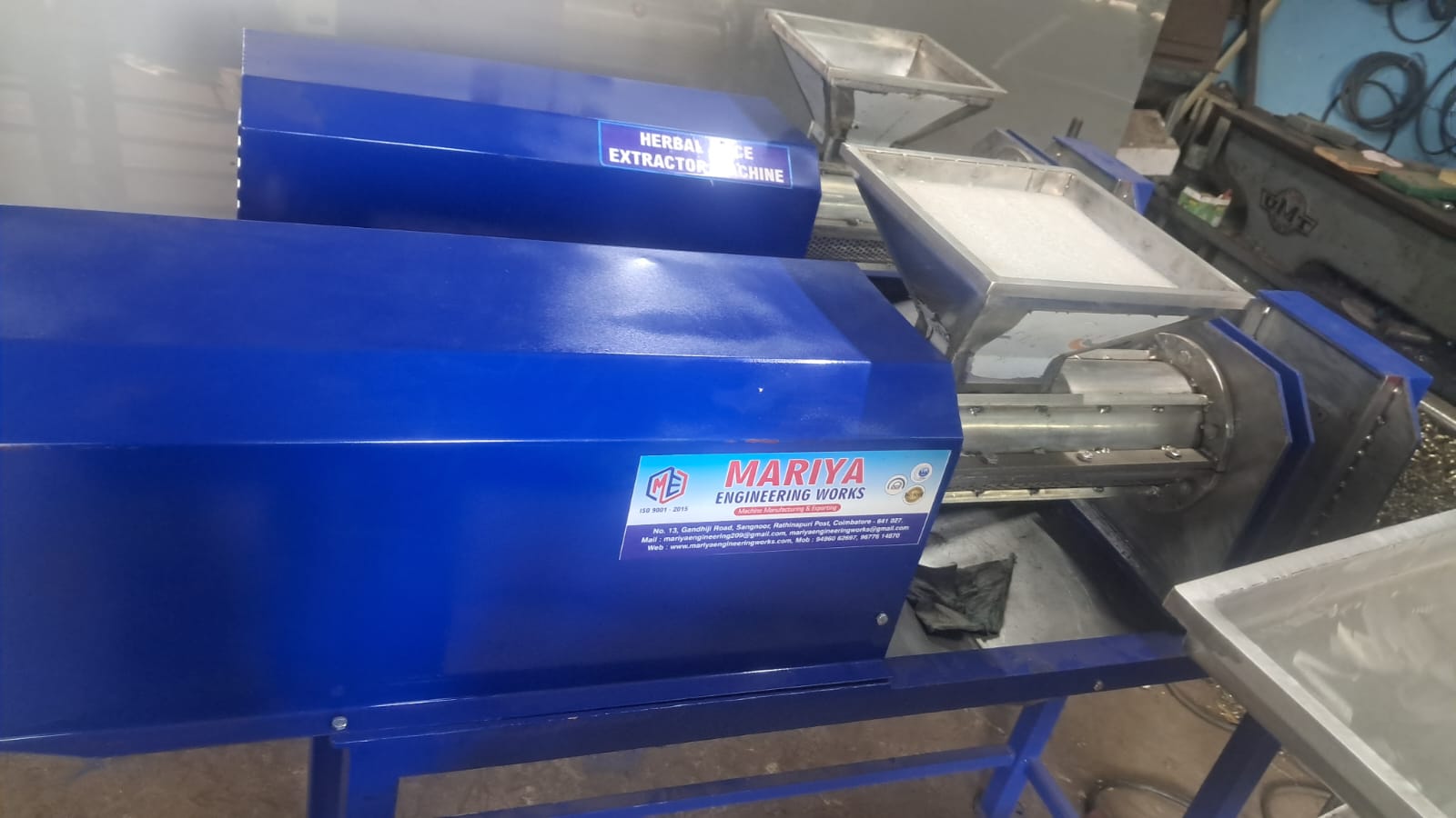 Mariya Coconut Milk Extractor Machine- 50kg/hr, 2HP